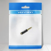 Vention адаптер Adapter Audio 3.5mm M / 2.5mm F  Black Metal - BFBB0