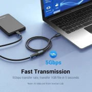 Vention Удължител USB-A 5Gbps - 1.0m