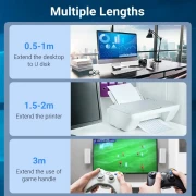 Vention Удължител USB-A 5Gbps - 5.0m