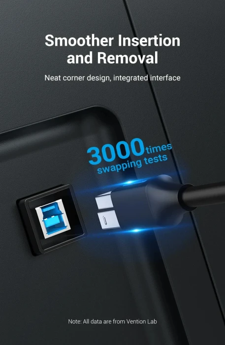Vention USB-A > USB-B 5Gbps - 0.5m