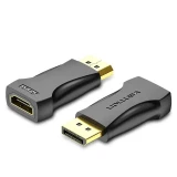 Vention адаптер Adapter DisplayPort M / HDMI F - 4K, Black - HBPB0
