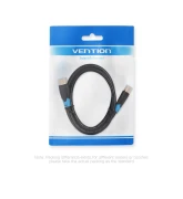 Vention Кабел HDMI v2.0 M / M 4K/60Hz Gold - 1.5M Black - AACBG