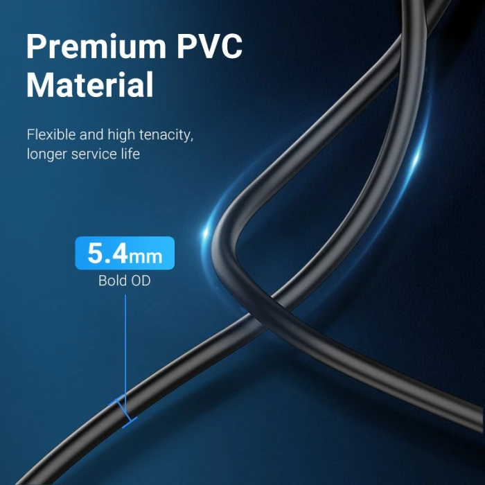 Vention Кабел USB 3.0  Extension AM / AF - 1.5M Black - CBHBG