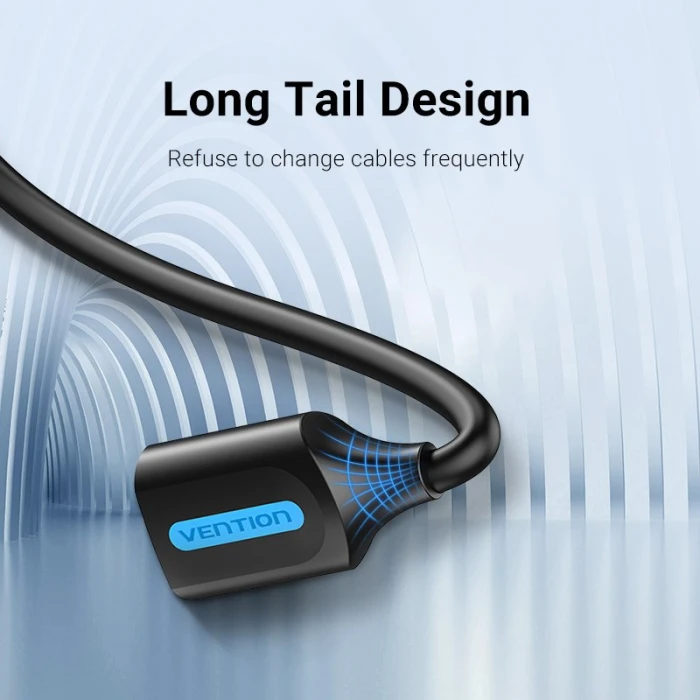 Vention Кабел USB 3.0  Extension AM / AF - 1.5M Black - CBHBG