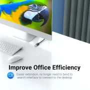 Vention Кабел USB 3.0  Extension AM / AF - 1.5M Black - CBHBG