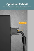 Vention Кабел за монитор Cable VGA HD15 M / M 2.0m Gold Plated, 2 Ferrites - DAEBH