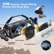 W-King Блутут колонка D8 Black - 50W