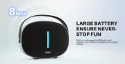 W-King Блутут колонка T8 Black - 30W Deep Bass