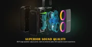 W-King Блутут парти колона T9 Black - 80W