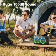 W-King Блутут парти колона T9 Black - 80W