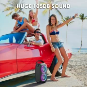 W-King Блутут парти колона T9 Black - 80W