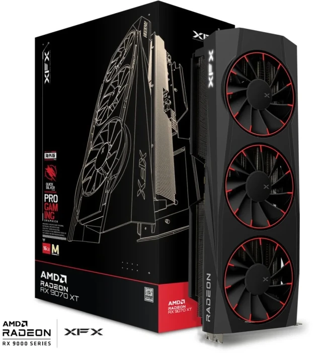 XFX Quicksilver RX 9070 XT Magnetic 16G