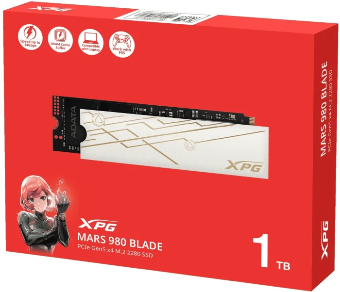 XPG MARS 980 BLADE PCIe 5.0 - 1TB
