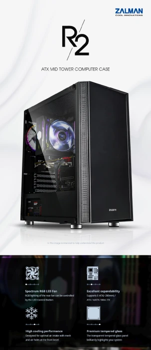 Zalman R2 BLACK