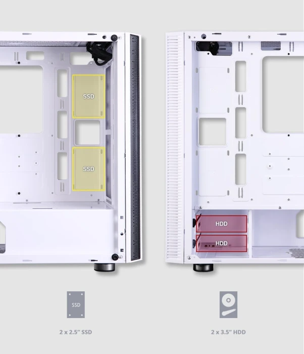 Zalman R2 WHITE