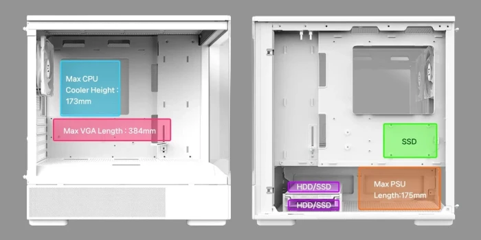Zalman P10 White