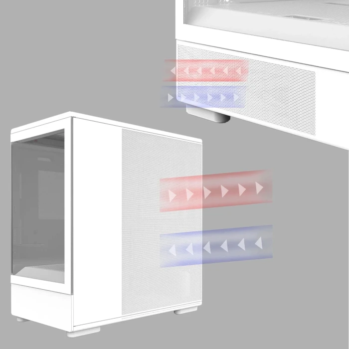 Zalman P10 White
