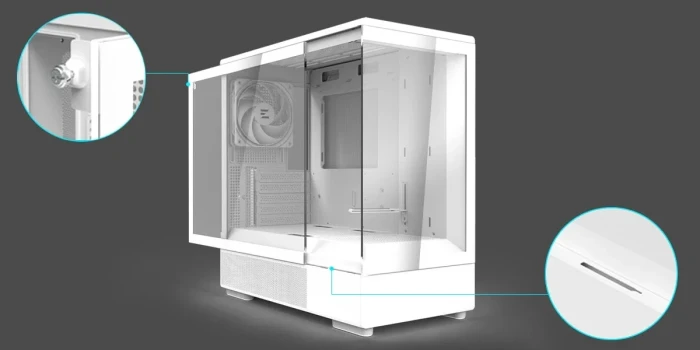 Zalman P10 White