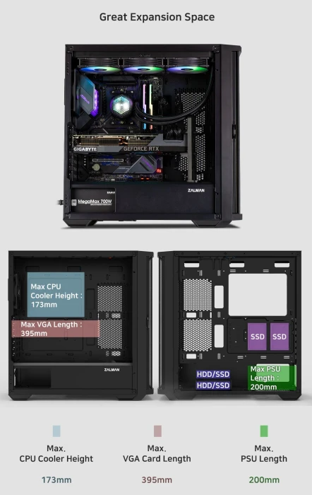 Zalman Z10 Mesh